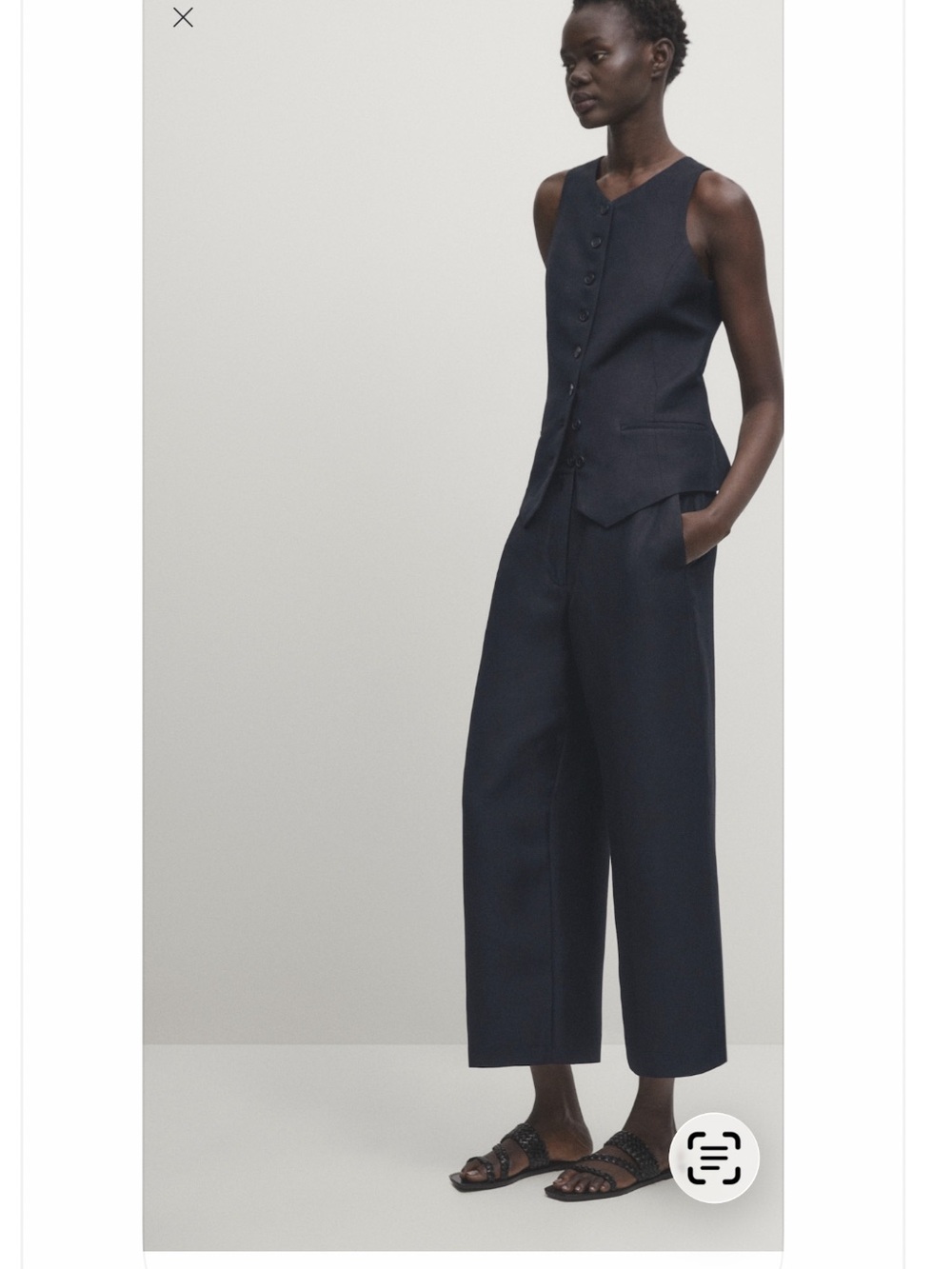 Massimo Dutti Vest with pants